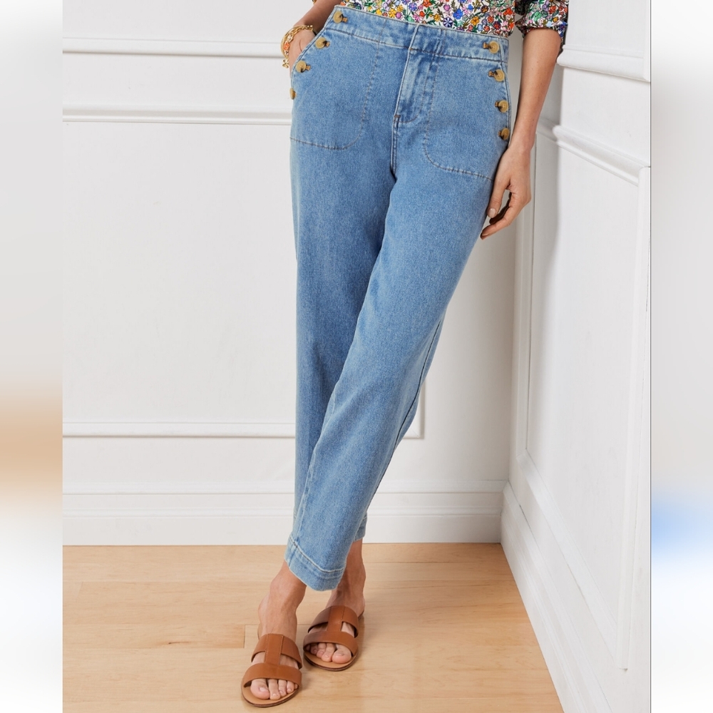 Talbots Blue Ankle & Cropped Jeans